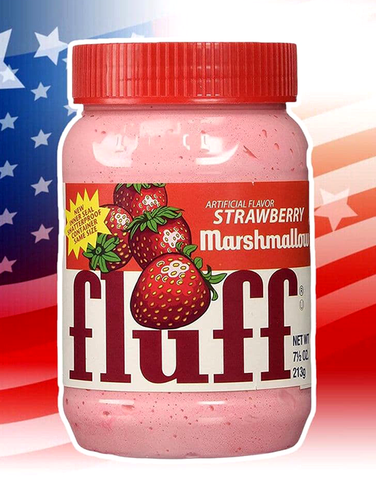 Fluff Marshmallow Strawberry Spread 213g