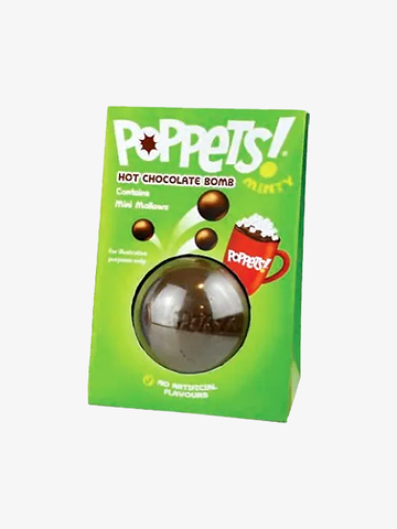 Poppets Hot Chocolate Bomb Mint 45g