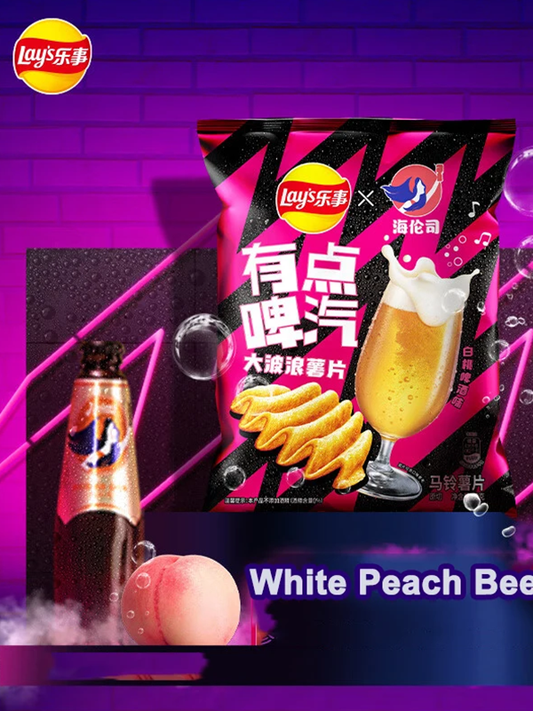 Lay's White Peach & Beer Asia 60g