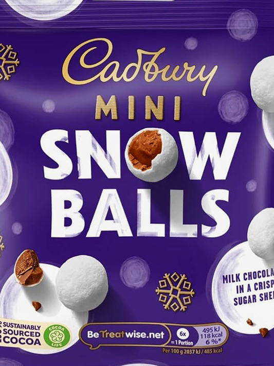 <tc>Cadbury Mini Snowballs 80g</tc>