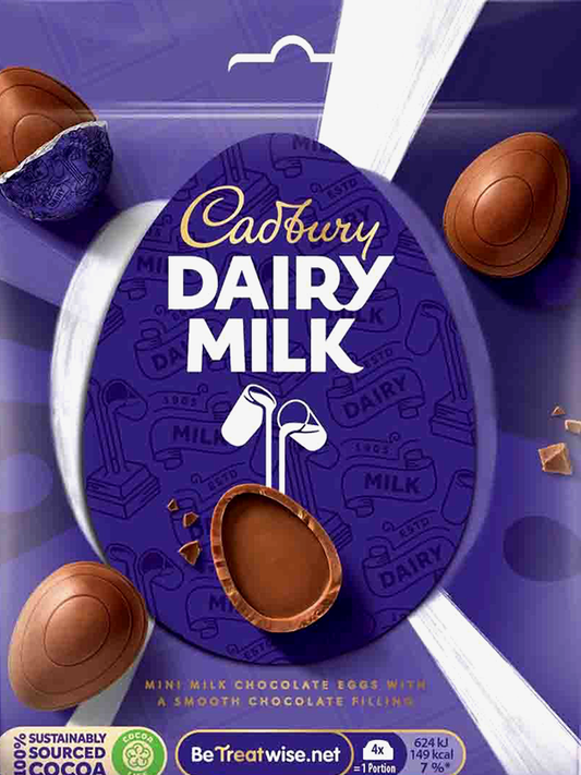 Cadbury Dairy Milk Mini Eggs Bag 77g