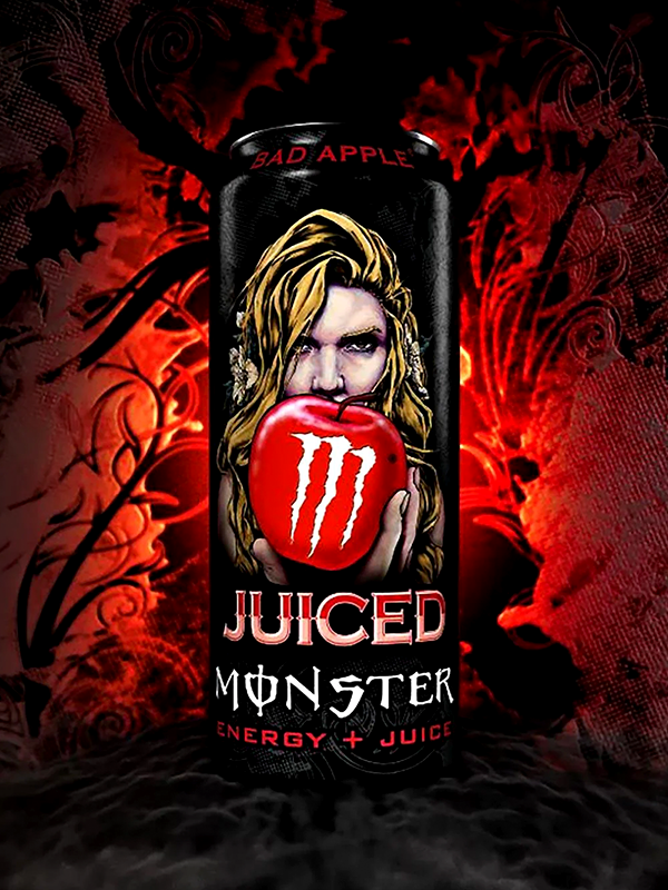 can monsters go bad Monster Bad Apple 500ml