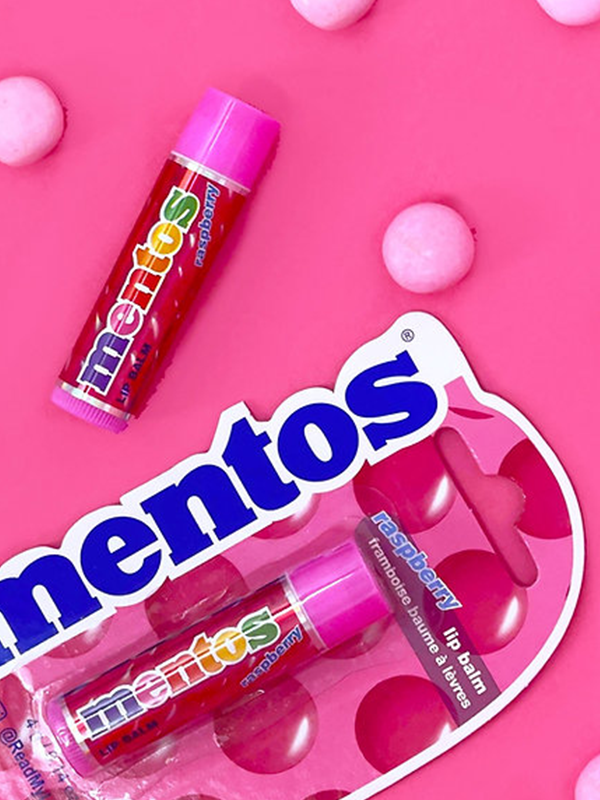 Mentos Raspberry Lip Balm 4g