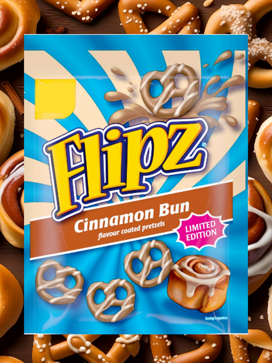 Flipz Cinnamon Bun Pretzels 90g