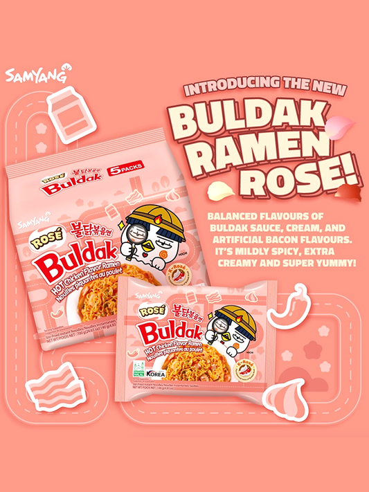 Samyang Rose Hot Chicken Ramen 140g