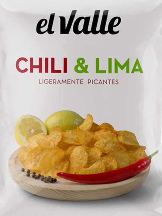 Chilli & Lime Chips 120g