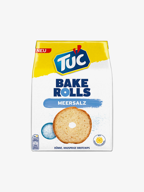 TUC Bake Rolls Sea Salt 150g