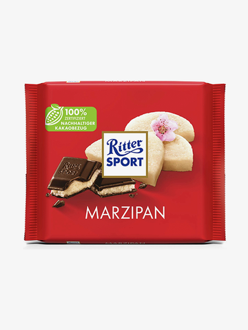 Ritter Sport Marzipan Chocolate 100g
