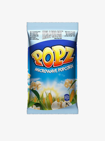 Popz Pop-corn φούρνου μικροκυμάτων 50% λιγότερα λιπαρά 90 γρ