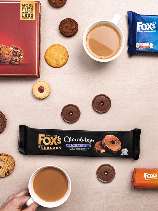 Fox's Chocolatey Milk Chocolate Rounds 130g