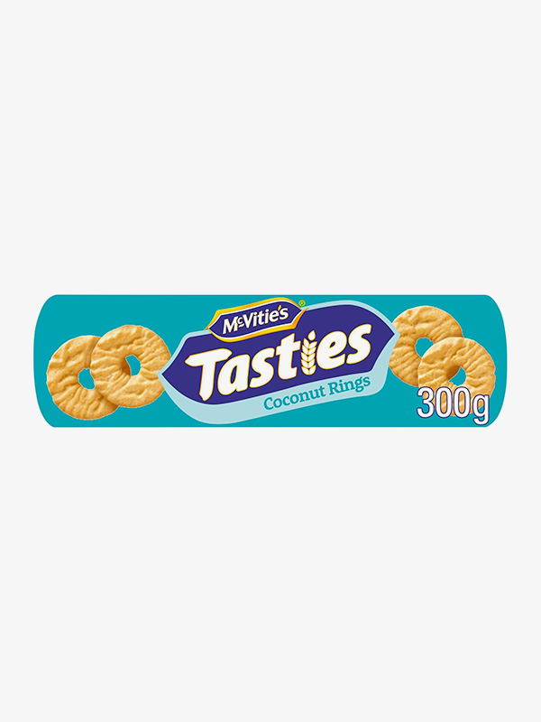 McVitie's Tasties Coconut Rings Biscuits 300g