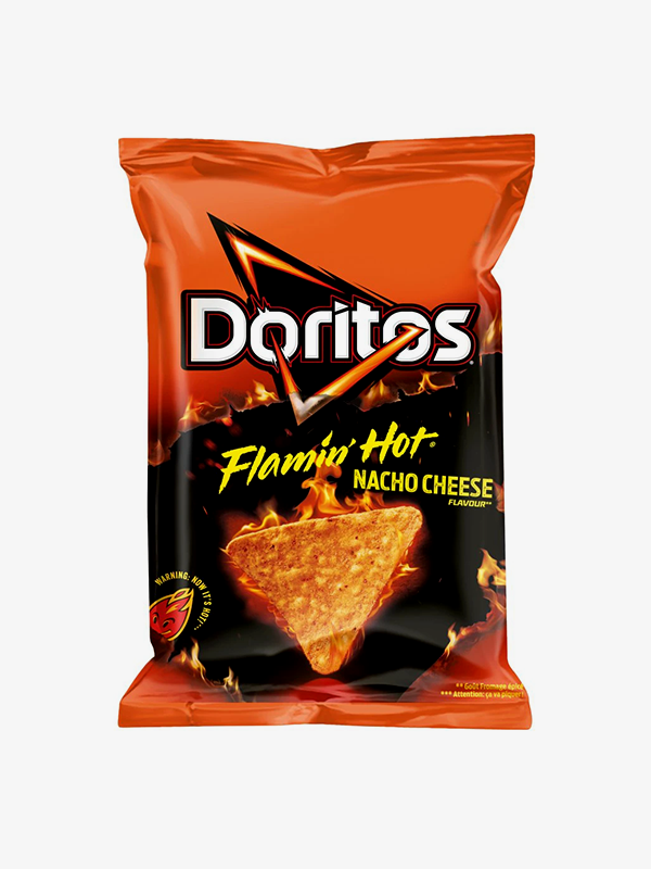 Ζεστό τυρί νάτσο Doritos Flamin' 170 γρ 