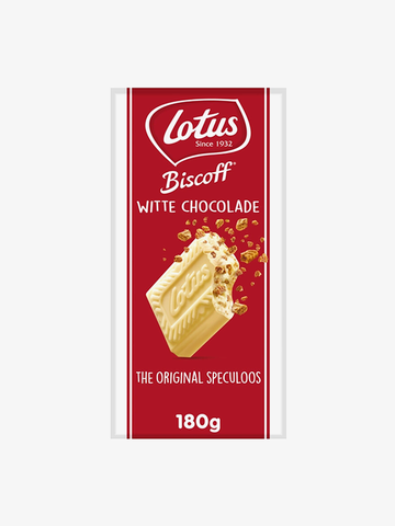 Lotus Biscoff White Chocolate Bar 180g