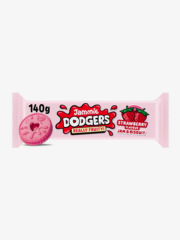 Burton's Jammie Dodgers Φράουλα 140g