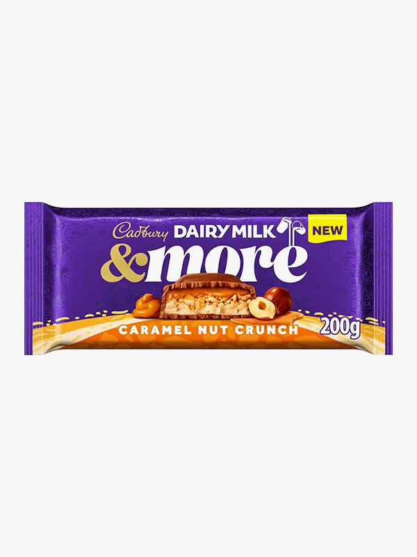 Cadbury & More Caramel Nut Crunch 200g