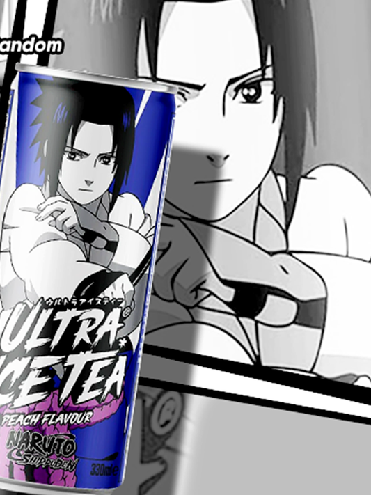 Naruto Sasuke Ultra Ice Tea Peach 330ml