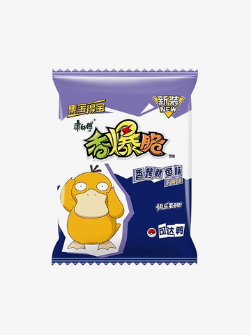 Pokémon Crispy Dry Snack Noodles Grilled Squid Flavor 33g