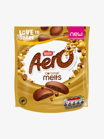 Nestlé Aero Melts Caramel 90g