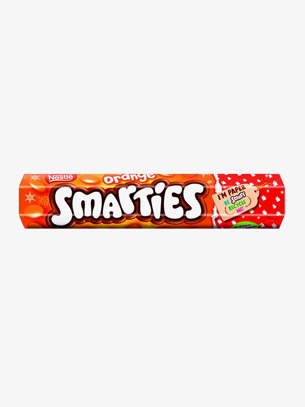 Nestlé Smarties Orange Chocolate Giant Tube 120g