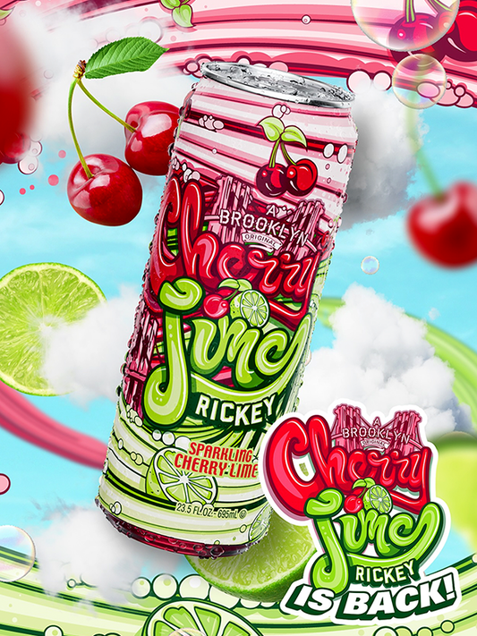 Arizona Sparkling Cherry Lime Rickey 650ml