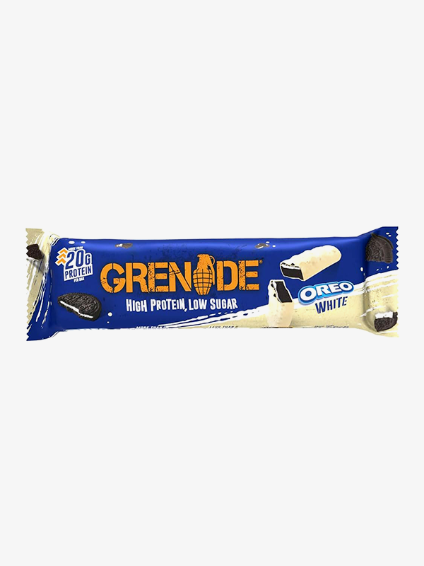 Grenade Oreo Λευκή Μπάρα Πρωτεΐνης 60g