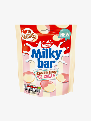 Milkybar Raspberry Ripple Ice Cream 86g