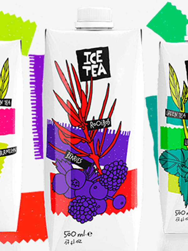 Ice Tea Rooibos & Berries 500ml