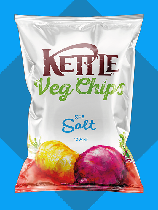 Kettle Veg Chips Lightly Salted 100g