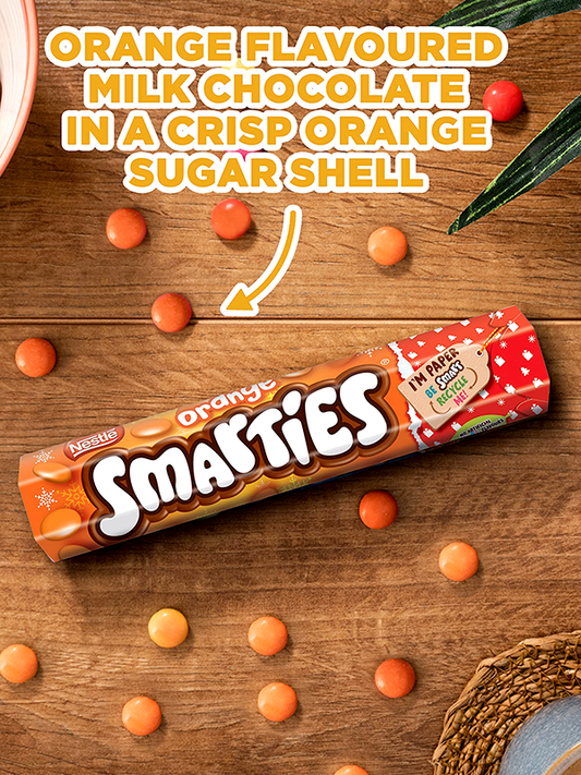 Nestlé Smarties Orange Chocolate Giant Tube 120g