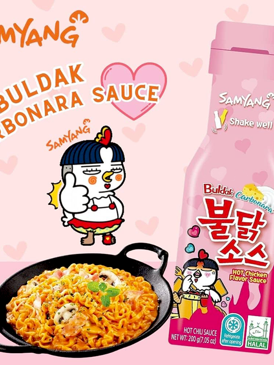 Samyang Hot Chicken Carbonara Sauce 200g