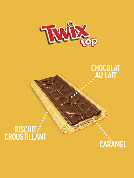 Twix Top Chocolate Biscuits 210g