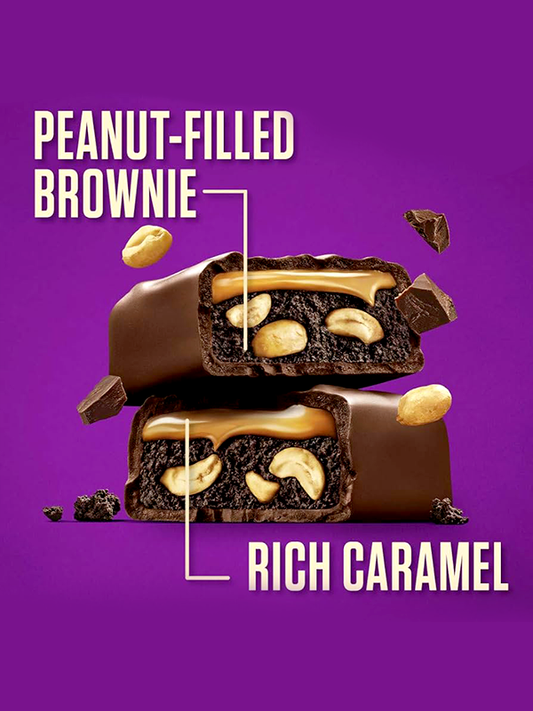 Snickers Hi Protein Peanut Brownie Bar 50g