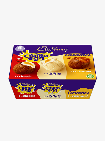 Cadbury Mixed Creme Egg 5pck 200g
