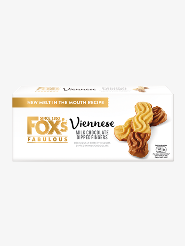 Fox's Viennese Chocolate Dipped Fingers 105g