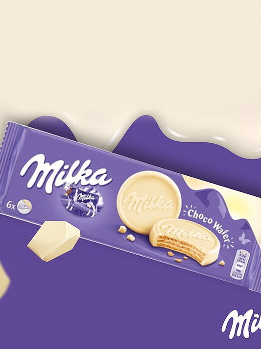 Milka Choco Wafer White 180g