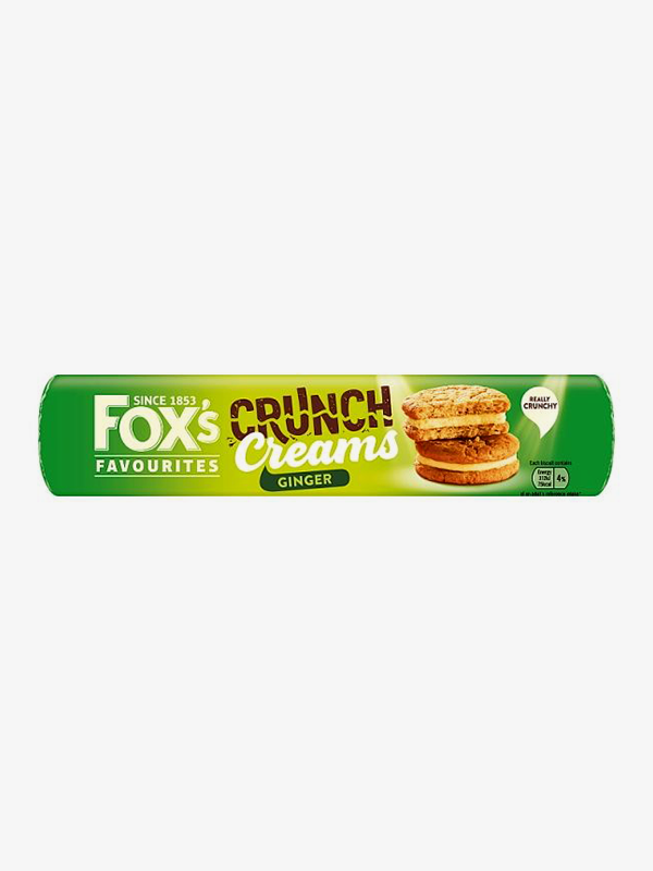 Fox's Ginger Crunch Creams Μπισκότα 200g