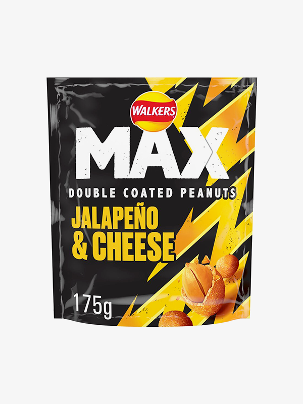 Walkers Max Peanuts Jalapeno &amp; Cheese 175γρ