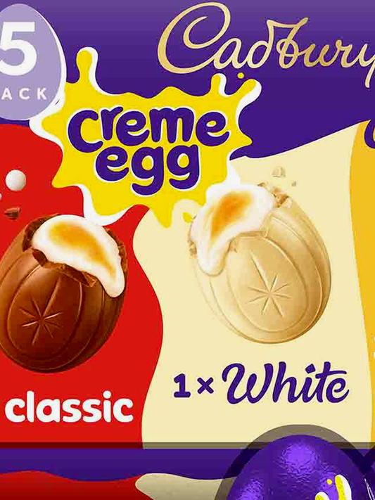 Cadbury Mixed Creme Egg 5pck 200g