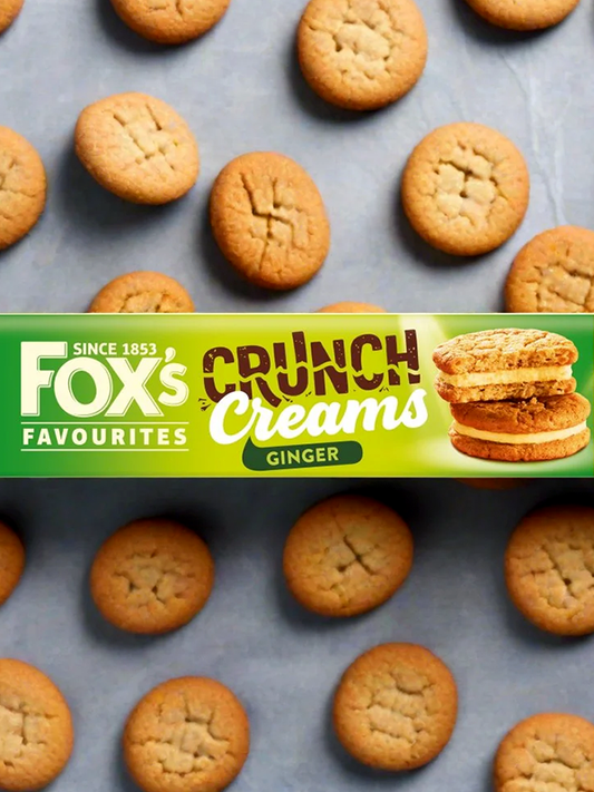 Fox's Ginger Crunch Creams Μπισκότα 200g