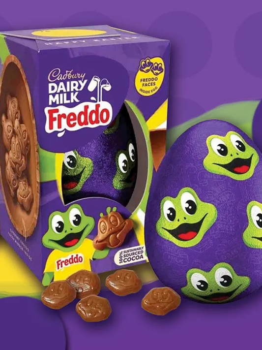 Cadbury Freddo Faces Chocolate Egg 96g