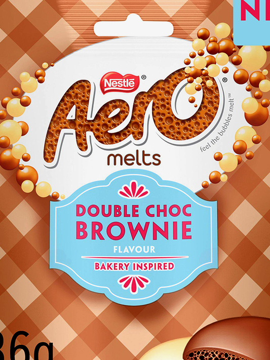 Aero Melts Double Chocolate Brownie Bag 86g