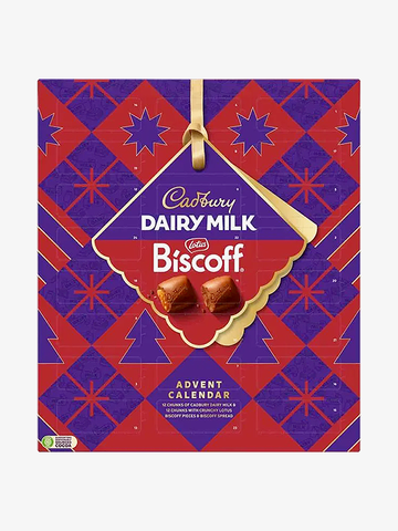 Cadbury Dairy Milk Lotus Biscoff Chocolate Chunk Advent Calendar 236g
