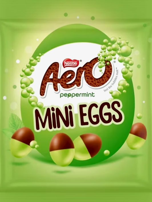 Nestlé Aero Peppermint Mini Eggs Bag 70g
