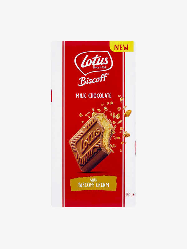 Lotus Biscoff Milk Chocolate & Speculoos Bar 180g