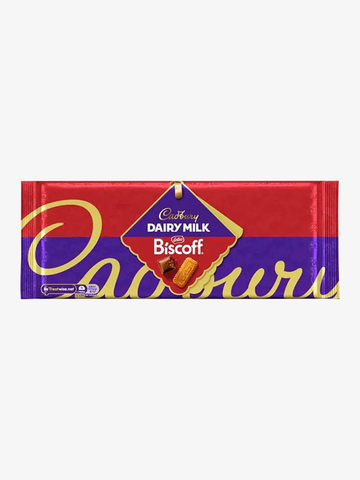 Cadbury Dairy Milk Biscoff Chocolate Bar 350g