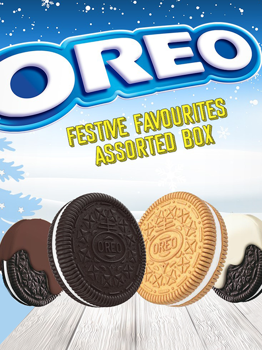 Oreo Festive Favourites Biscuit Selection Box 170g