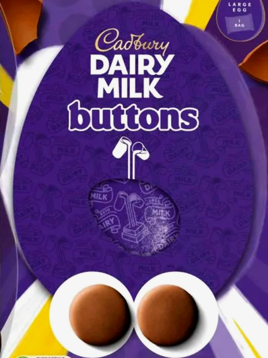 Cadbury Giant Buttons Egg 190g