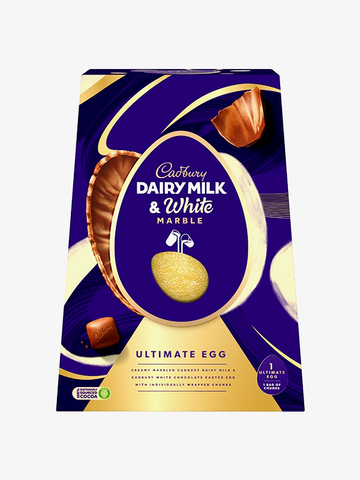 Cadbury Dairy Milk Half & Half Ultimate Easter Egg 360g