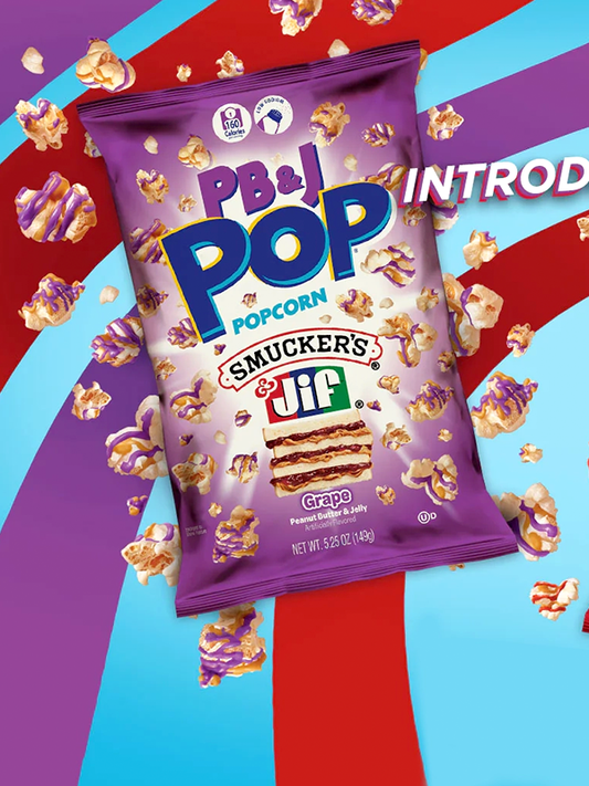 Candy Pop JIF Peanut Butter & Grape Jelly 149g