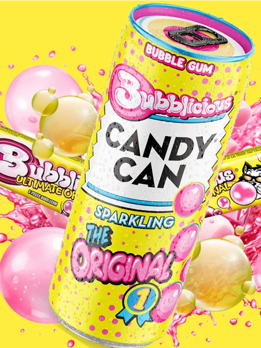 Candy Can Bubblicious Sparkling Bubble Gum 330ml